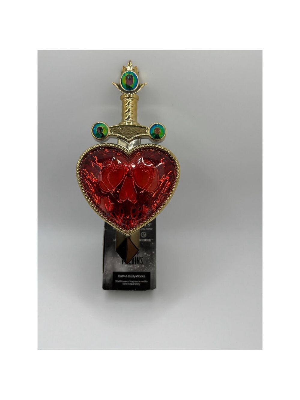 Bath & Body Works Disney Villains Evil Queen Heart Dagger Wallflowers Plug - Picture 2 of 4